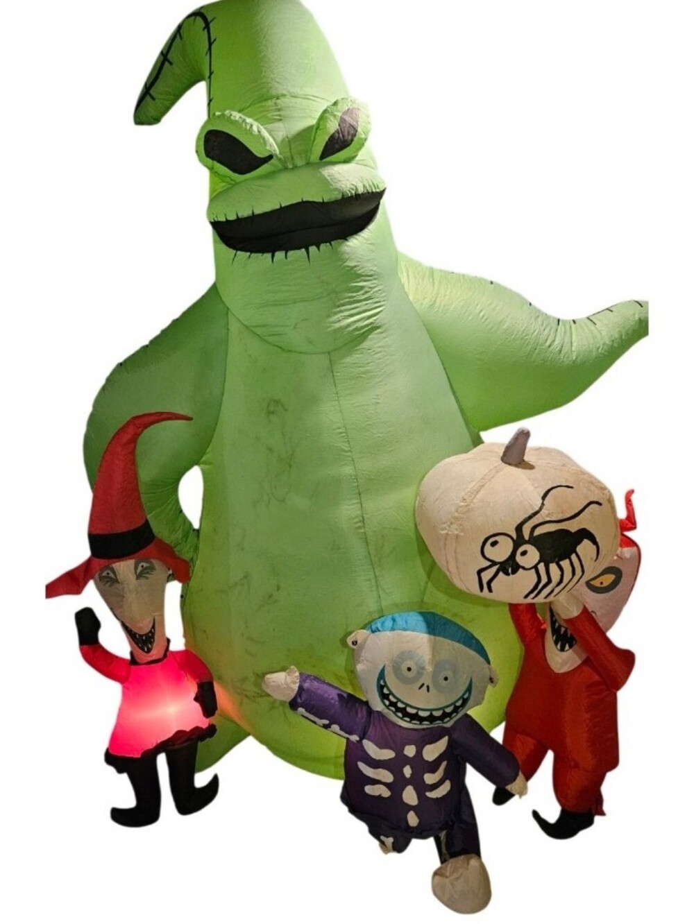 Nightmare before christmas 7ft Oogie boogie lock shock barrel inflatable